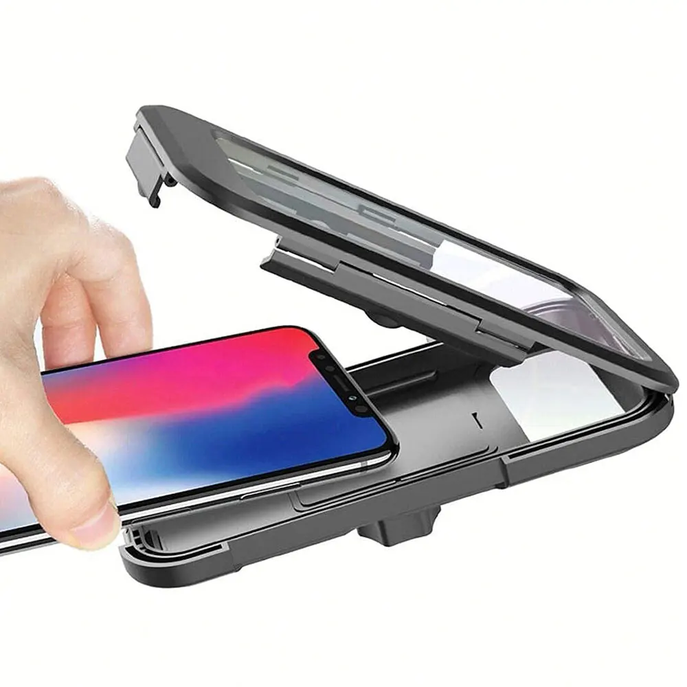 Xe Đạp Điện Thoại Chống Nước Điện Thoại Gắn Xoay 360 Xe Đạp Xe Máy Tay Cầm Di Động Có Thể Điều Chỉnh Giá Đỡ Tương Thích Cho Điện Thoại cell phone stand