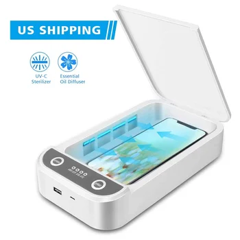 

New Hot UV Ultraviolet Cell Phone Box Case Cleaner for Smartphones Jewelry Watch