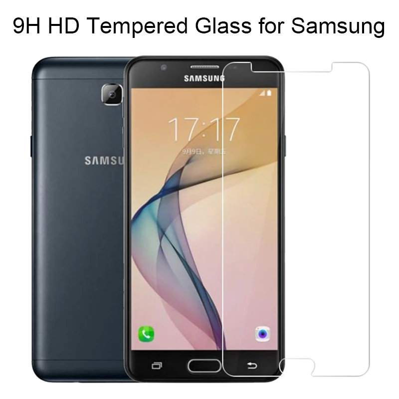Закаленное защитное стекло 9H HD для Samsung J7 2017 J5 2016 J3 2015 2 шт. Защита экрана телефона