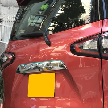 

WELKINRY For Toyota SIENTA XP170 2015 2016 2017 2018 2019 2020 ABS chrome rear tail car box gate back door trunk boot lid trim