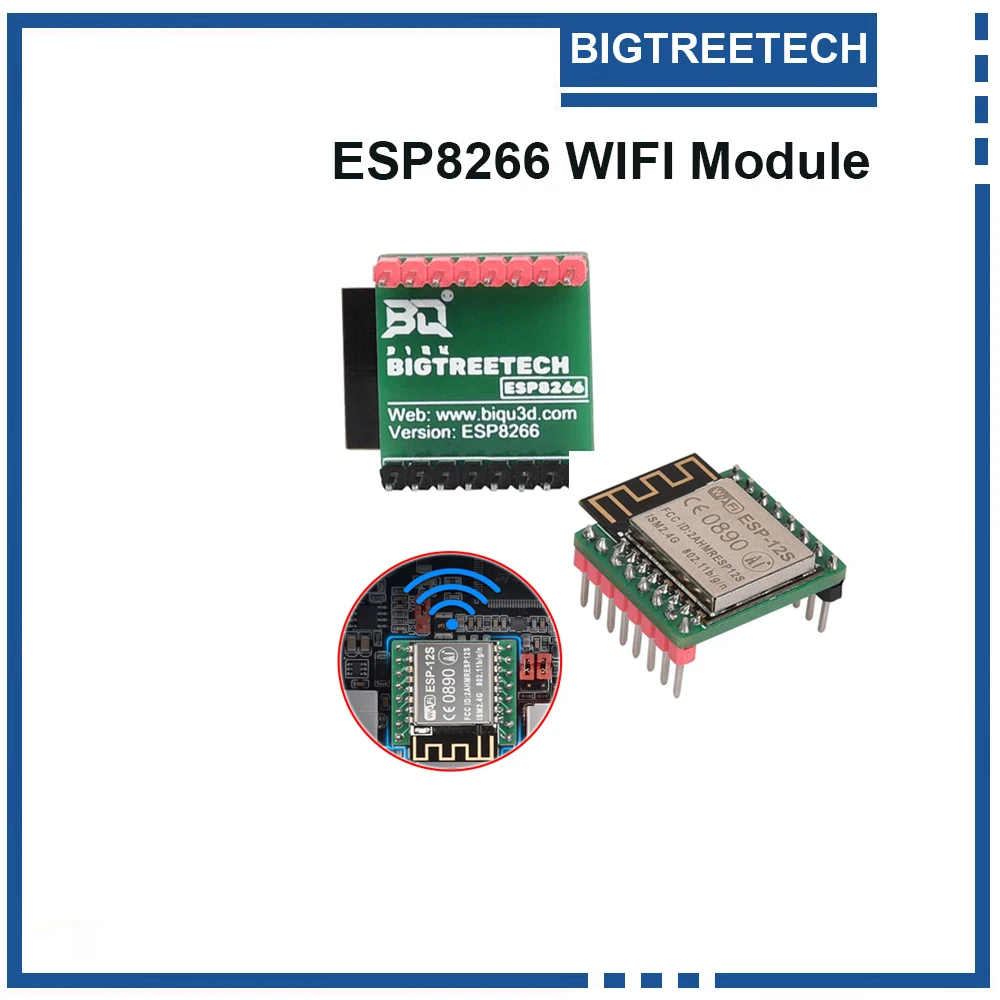 BIGTREETECH ESP8266 WIFI Module ESP12S ESP01S ESP01S WIFI Wireless