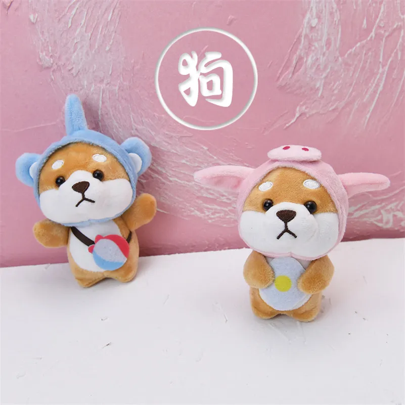 Cute Shiba Inu Dog Corgi Dolls Plush Keychain Cartoon Stuffed Animals Dressing stitch Soft Toys Bag Decoration Pendant Girl Toys Cute Shiba Inu Dog Corgi Dolls Plush Keychain Cartoon Stuffed Animals Dressing stitch Soft Toys Bag Decoration Pendant Girl Toys