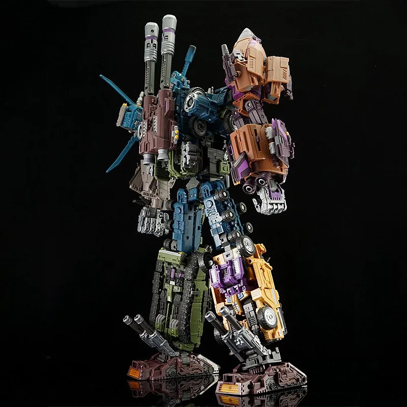 Трансформация игрушка Jingang сплав версия yue звезда Bruticus версии бога войны Робот подходят модели самолет, танк 91606