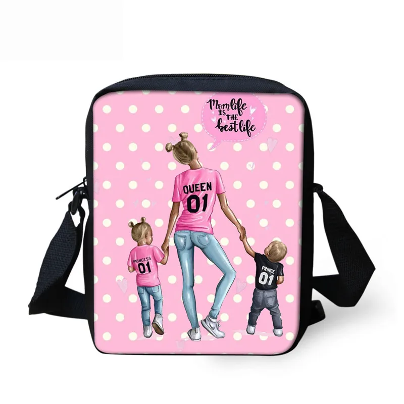 FORUDESIGNS/школьные сумки для супер мамы Harajuku Kawaii рюкзак для детей девочек Повседневный 3 шт. школьные сумки ортопедический рюкзак Mochilas - Цвет: HMA172E