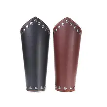 Искусственная кожа нарукавник средневековый рыцарь нарукавники рука поддержка браслет Косплей Хэллоуин Рождественские аксессуары