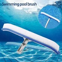 18 дюймов бассейн кисти бассейн стенная щетка для очистки инструменты мох щетки для чистки пруд спа очиститель щетки для бассейна