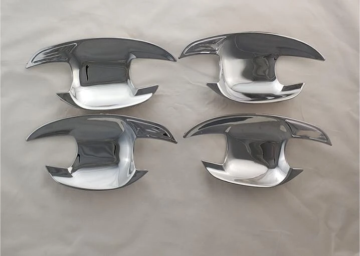 4 шт. хромированные наклейки на дверную ручку для Toyota Prius xw30 2009 2010 2012 2015 |