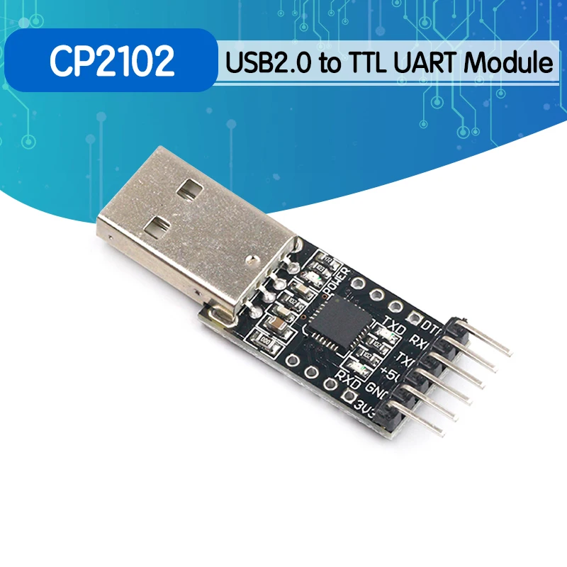 CP2102 USB 2 0 к TTL UART модуль 6Pin серийный преобразователь STC Замена FT232 адаптера 3 В/5 В