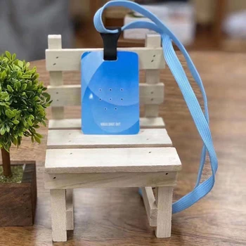 

Portable Air Sterilization Card Disinfection Sterilization Lanyard Protection Card Hang On The Neck Personal Healthcares