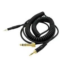 Адаптер наушников пружина аудио кабель провод DIY Замена для Audio-Technica ATH-M50x ATH-M40x/Sennheiser HD518 HD598 HD595