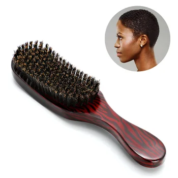 

Bristles Curve Wave Natural Brush Beard Care Hair Styling Brush Hair Curved Comb Wooden Handle Hair Styling Tools