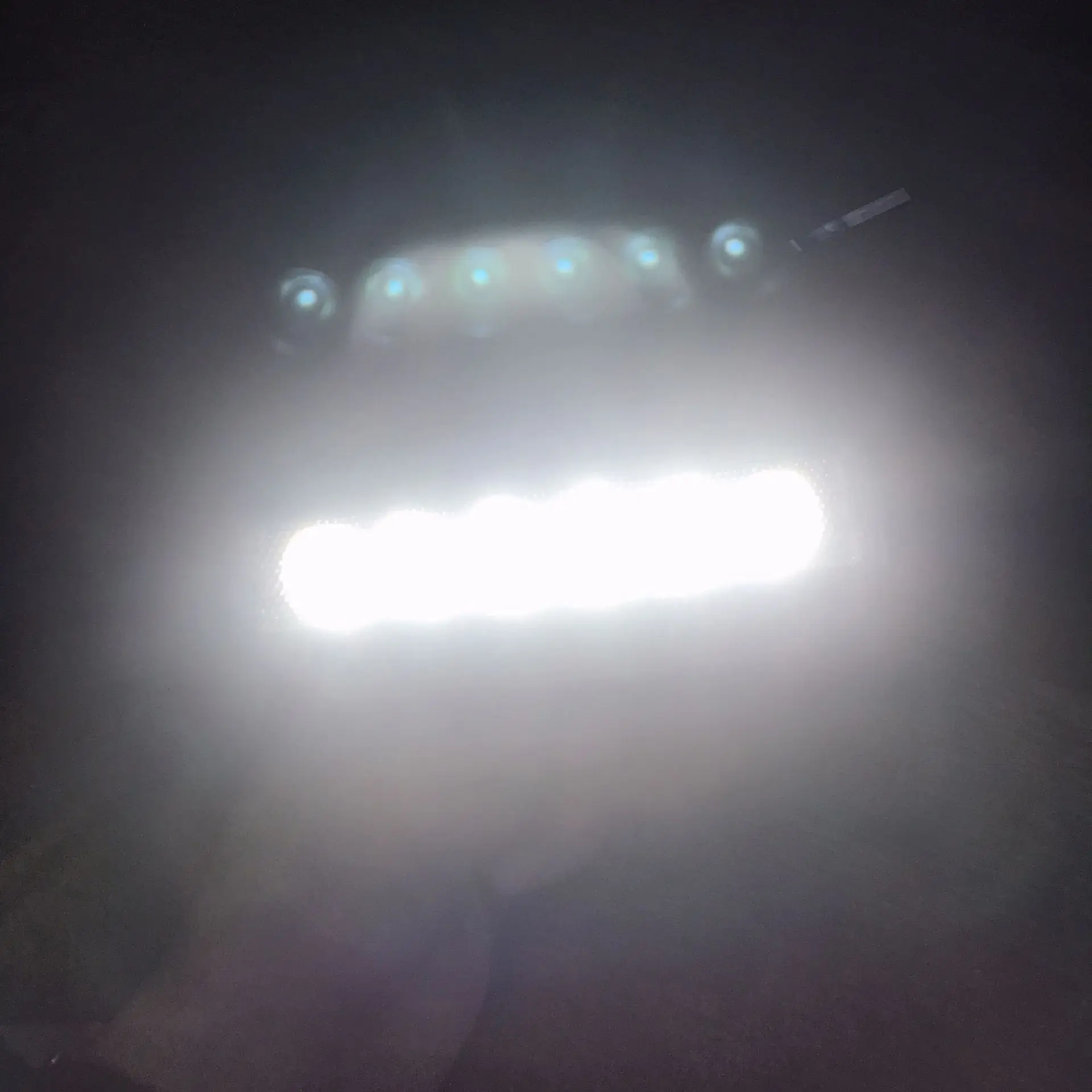 Hot Selling Small Strip 18w Work Light Automotive LED Strip Lights Inspection Lamp Engineering Auxiliary Thin Daytime Running Sp