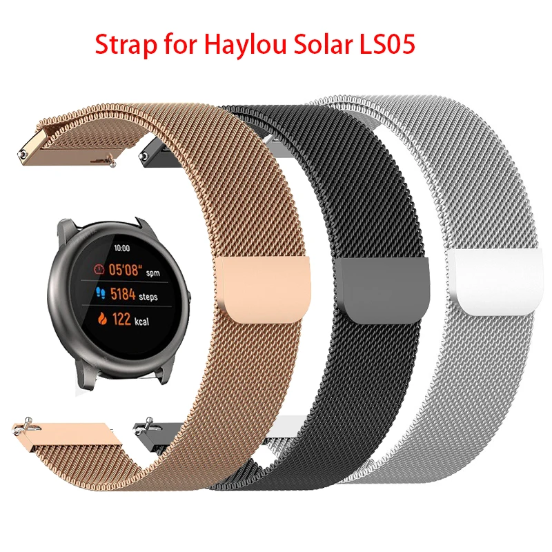 22mm Universal Smartwatch Band Watch Strap for Haylou Solar