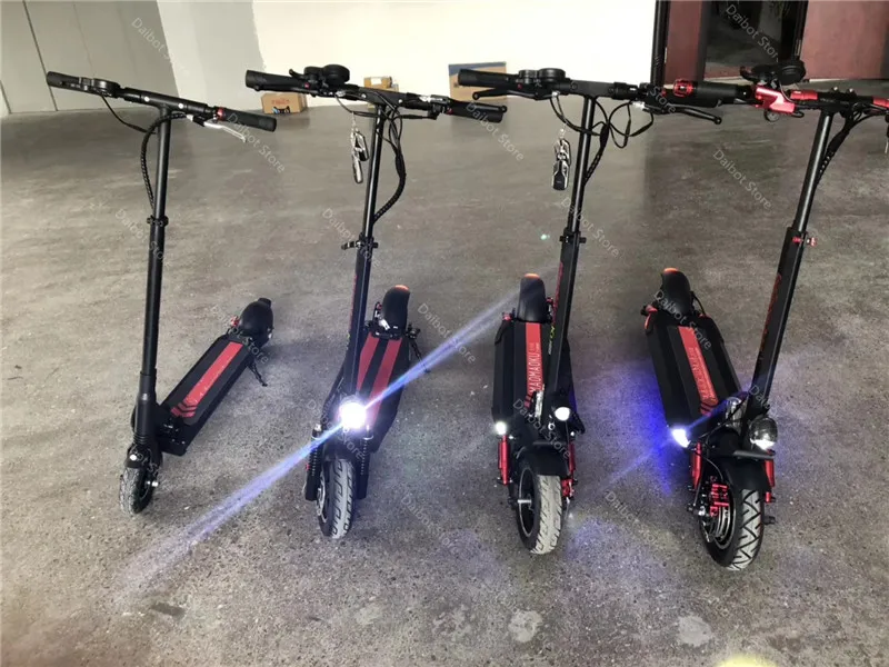 Powerful Electric Scooter 2400W 60V Two Wheel Electric Scooters Dual Drive High Speed 70KMH Foldable Kick Scoot (6)
