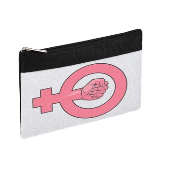 

POUCH LOGO FEMINIST MESSAGE case wash
