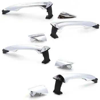 

OEM 826513X010 826613X010 8Pcs Front Rear LH RH Exterior Chrome Door Handle for Hyundai Elantra 2011 2012 2013 2014 2015