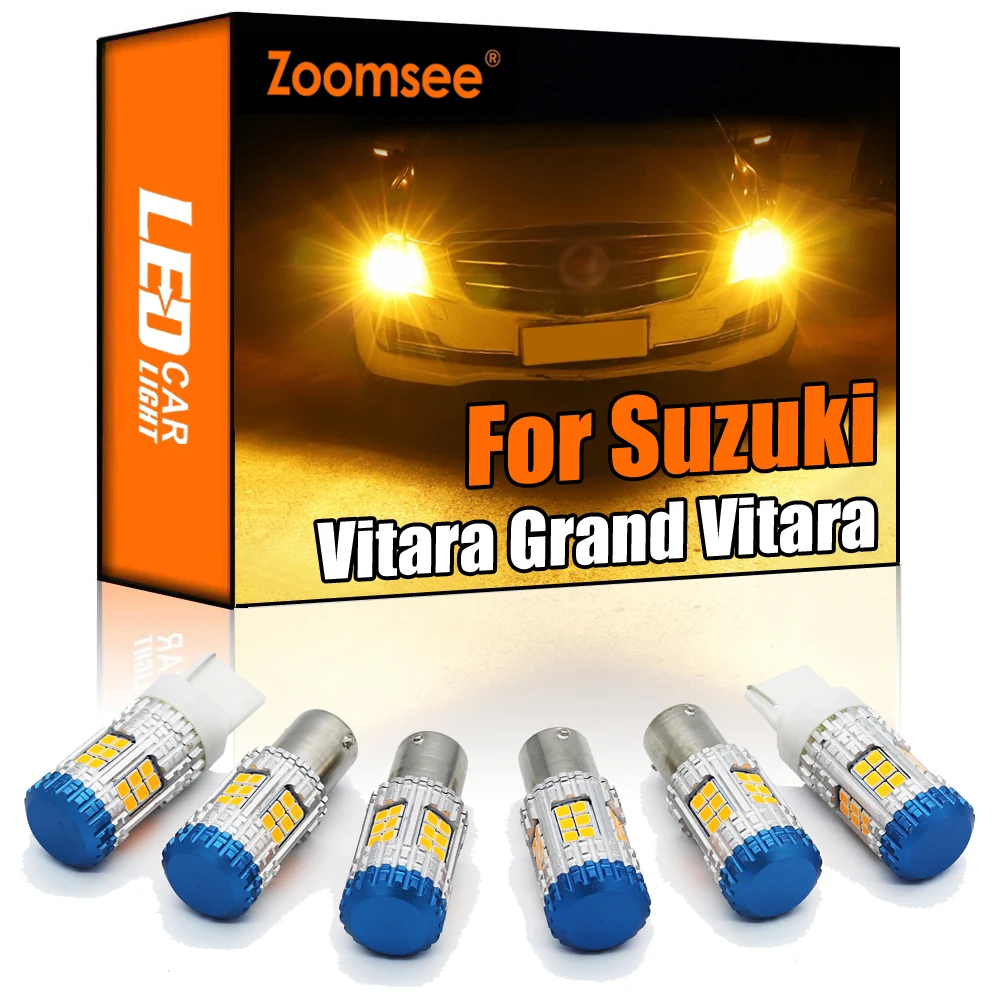 Zoomsee Canbus для Suzuki Vitara Fit Grand 2 3 4 1999-2020 без гипер-вспышки автоматисветодиодный лампа