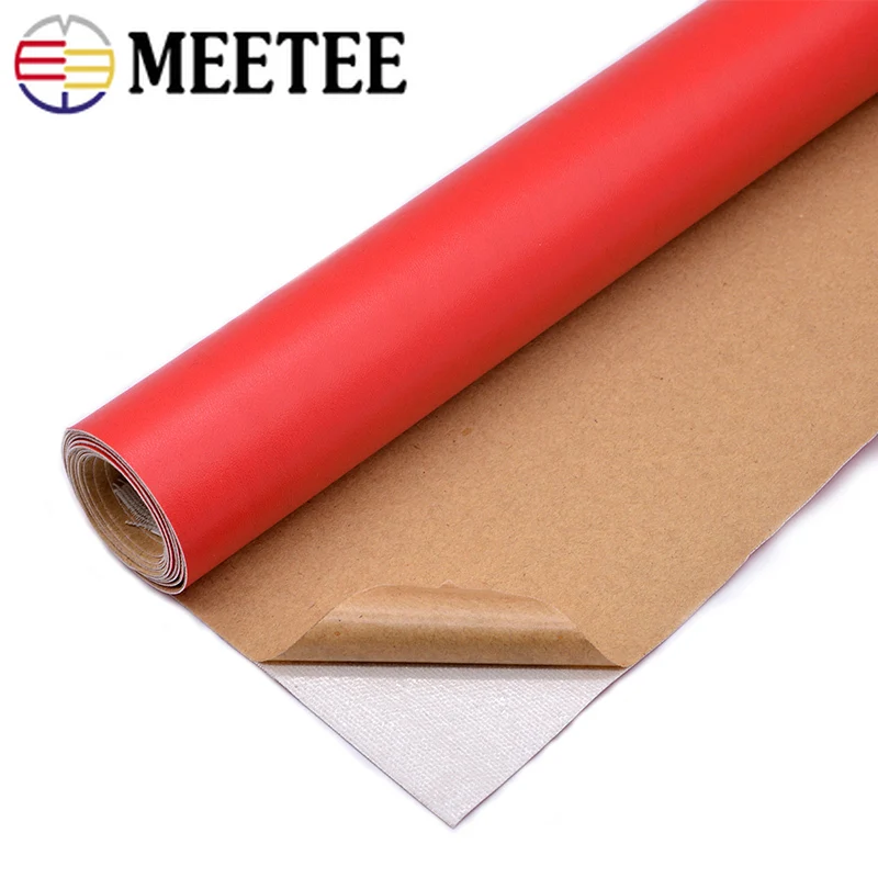 Meetee 50x67 см самоклеящаяся искусственная кожа мягкая ткань для самостоятельной