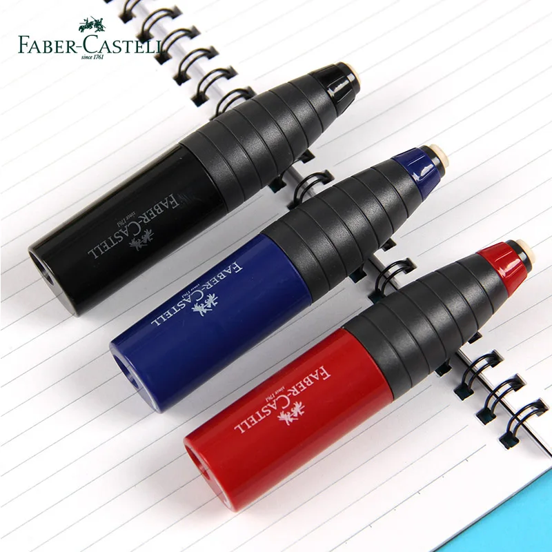 Резиновый ластик Faber Castell вращающийся на 184401 градусов с одним отверстием точилкой