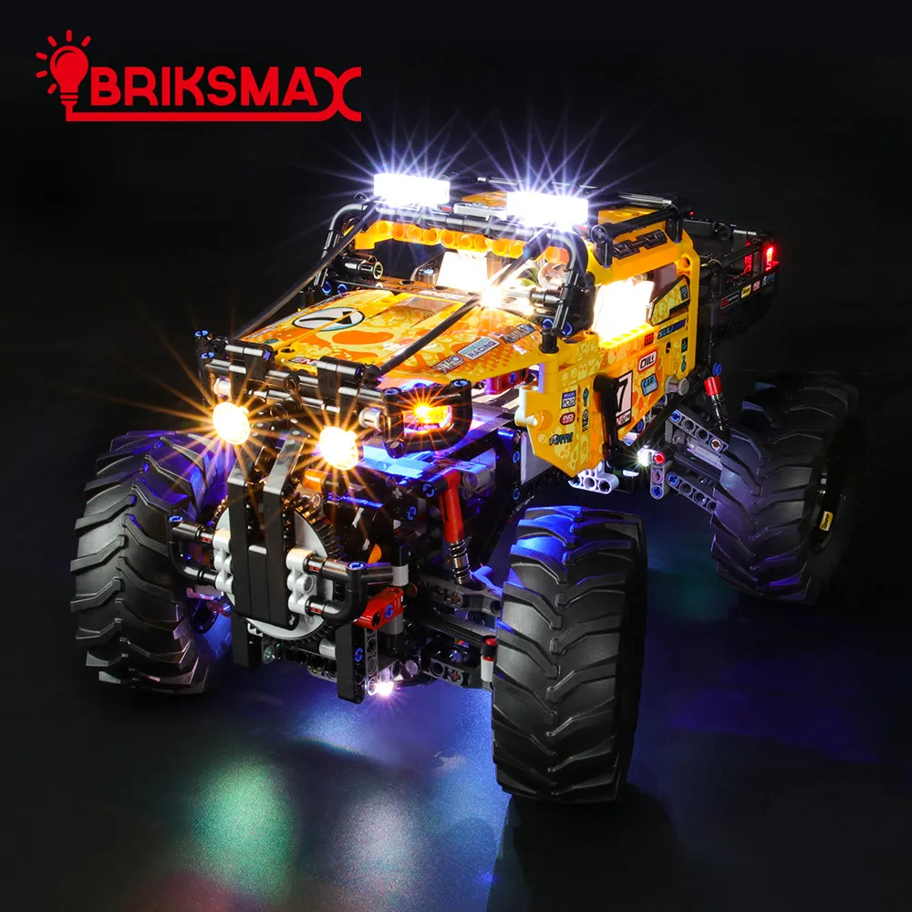 

BriksMax Led Light Up Kit For Technic 42099 4X4 X-treme Off-Roader Lighting Set (NOT Include The Model)