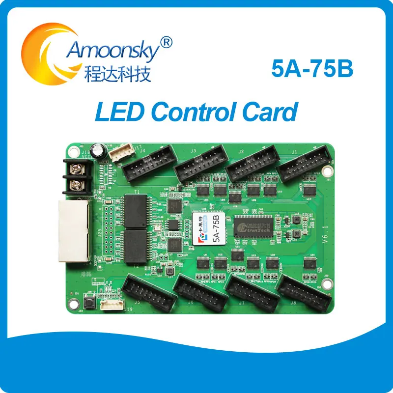 Colorlight 5A-75B LED Full Color Video Display Synchronous Control Card - LED Screen Driver Board 5A 5A-75 Receiving Card LED image 2