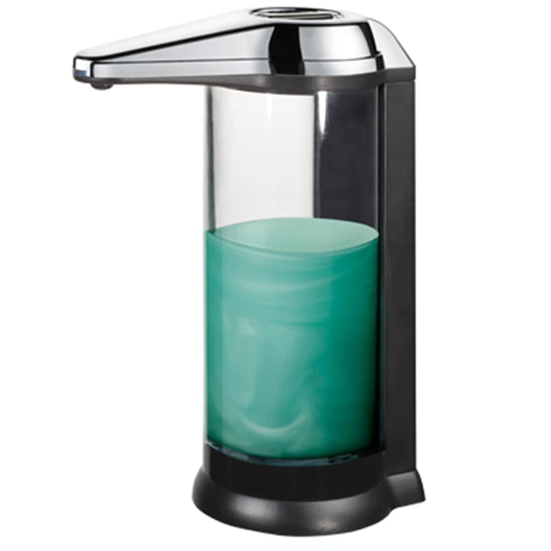 

Hand Free 500Ml Automatic Soap Dispenser Touchless Sanitizer Dispenser Smart Sensor Liquid Soap Dispenser for Kitchen Bathroom W