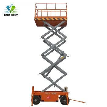 Buy Mobile Hydraulic Scissor Lift Electric One Man Lift
