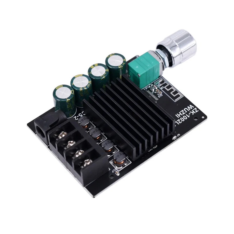 ZK 1002L Мини Bluetooth 5 0 DC 24V беспроводной аудио цифровой усилитель мощности стерео