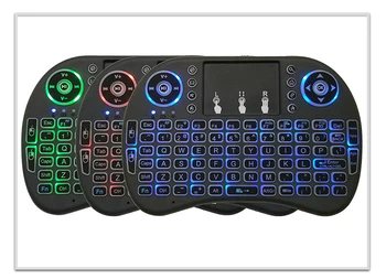 

I8 Mini Wireless Keyboard 2.4ghz English Russian 7 Colors Air Mouse With Touchpad Remote Control Android TV Box Multi-language