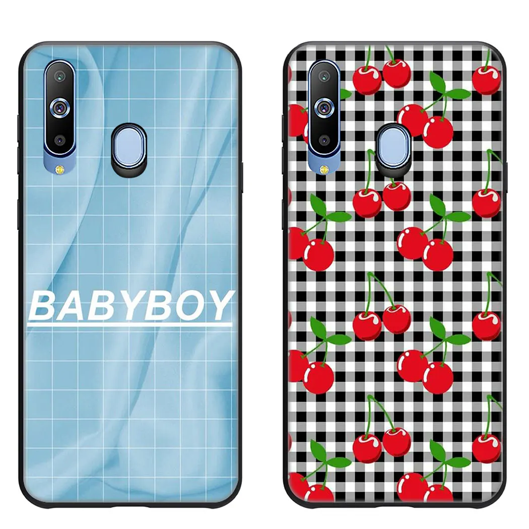 В клетку клетчатый арт Мягкий силиконовый чехол для samsung Galaxy A70 A60 A50 A40 A30 A20 A10 M40 M30 M20 M10 крышка