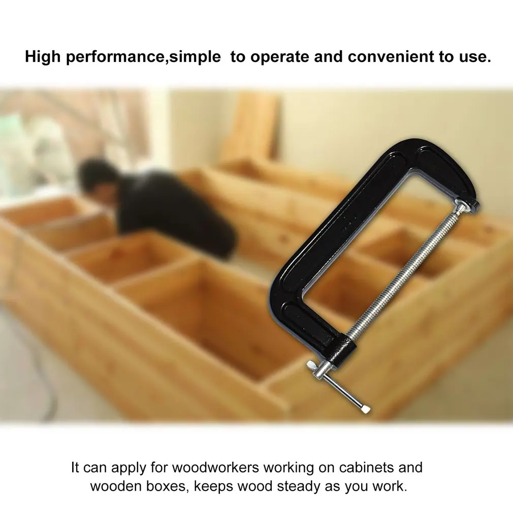 Professional 2/4/6 Inch Iron Wood Gluing Pipe Clamp Carpenter Woodworking Clamp Vice Hand Tools Woodworking Tools
