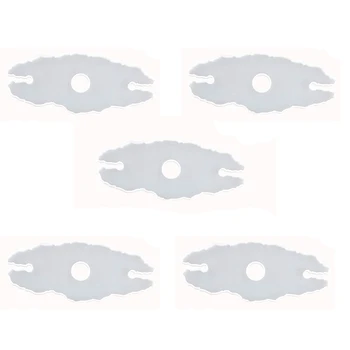 

Wine Glasses Holder Molds, Epoxy Resin Silicone Mold for Making Agate Wine Glasses Rack Hanger Tray