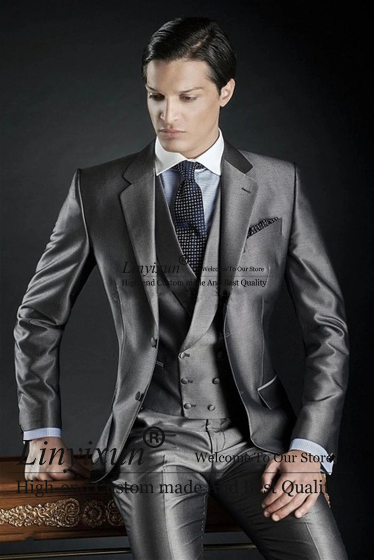 クラシックグレーメンズ結婚式スーツイタリアスタイル3枚新郎タキシードジャケットベストパンツセットビジネスマンブレザーterno Masculino スーツ Aliexpress クラシックグレーメンズ結婚式スーツイタリアスタイル3枚新郎タキシードジャケットベストパンツセットビジネスマンブレザーterno Masculino スーツ Aliexpress