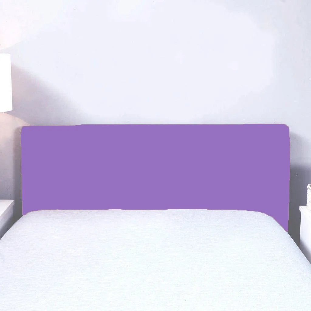 Bed Headboard Slipcover Protector Bed Decoration Stretch Solid Color Dustproof Cover Washable - 78.7.L X 31.5.W