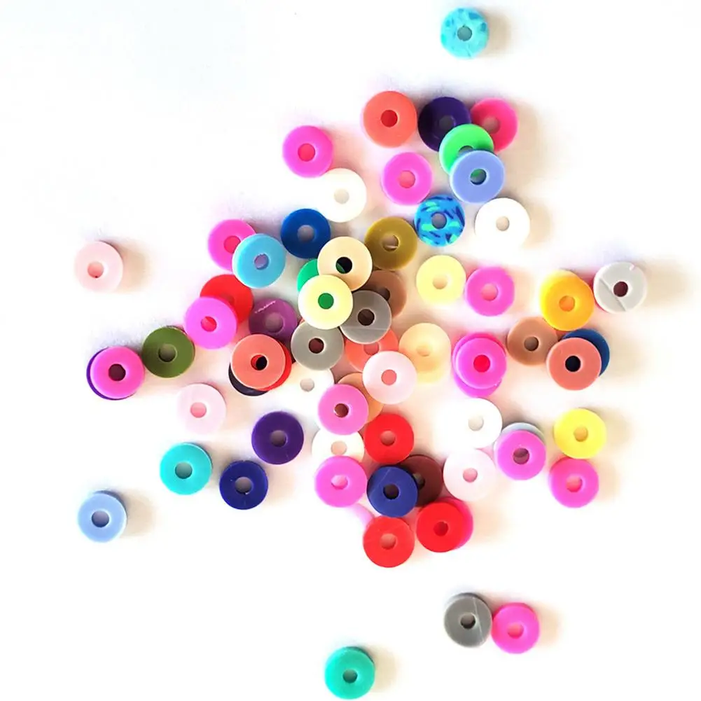 Discos de Argila Crianças Faça Você Mesmo Jóias Fazendo Artesanato Boêmio Pulseira Brinquedos Kit Polímero Plana Redonda Solta Espaçador Contas Jogo 5 High Quality Brinquedos e hobbies