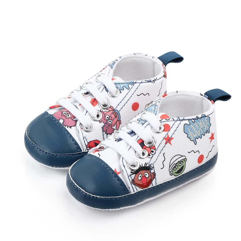 Newborn Baby Boy Shoes Fashion Canvas Baby Girl Shoes Cartoon Cute Infant Shoes Girls Baby Moccasins