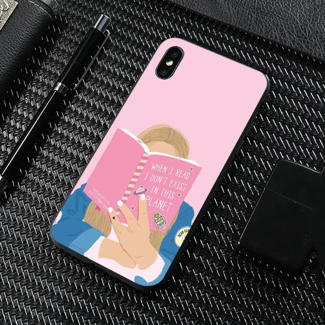 Silicone Phone Case For Samsung Galaxy A3 A5 A7 A9 A8 Star Lite A6 Plus 2018 2015 2016 2017 coffee Girl reading book | Мобильные