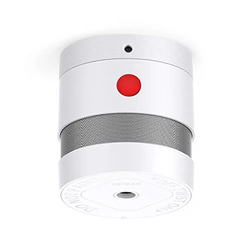 

HEIMAN 10-YEAR Mini Smoke Alarm(Battery Included), CE Certified Smoke Detector, Independent Photoelectric Fire Detector-HS3SA
