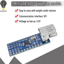 Oficial Mini USB Host 2.0 Escudo para Arduino ADK SLR ferramenta de desenvolvimento