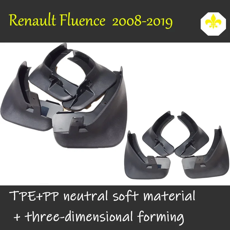 Для Renault fluence Брызговики renault автомобильные крылья Брызговики авто аксессуары для автомобиля Стайлинг 2008