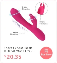 Frequency Heating Vibrator Tongue Licking Dildo G-spot Massager_voghion.com