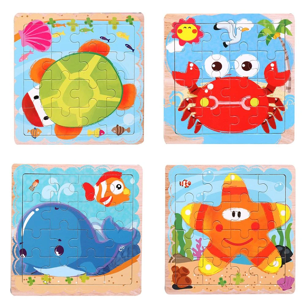 animal puzzle board