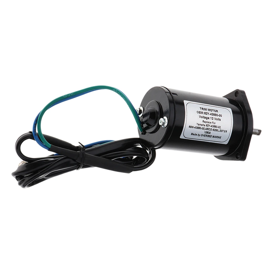 

PowerTilt Trim Motor Replaces Part Numbers 62Y-43880-01-00, 62Y-43880-02-00, 69W-43880-00-00, 69W-43880-01-00, CS3-43880-00-00