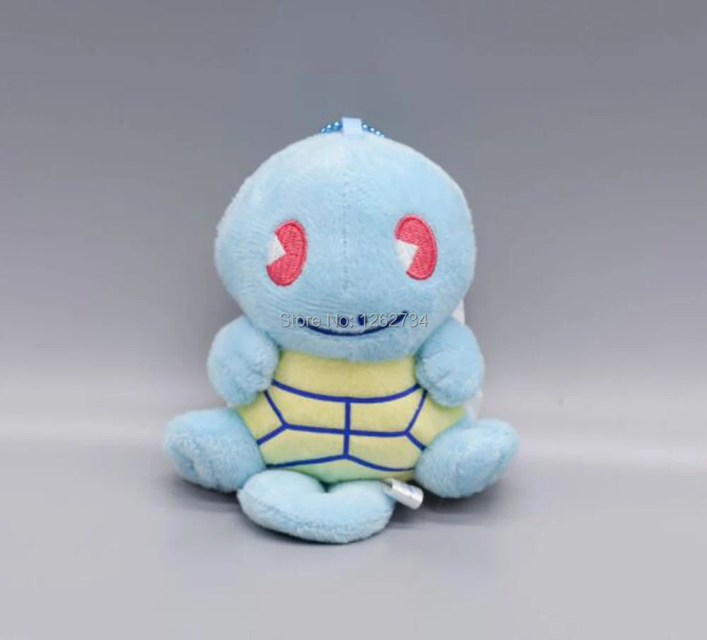 7 шт. shirtle Froakie Piplup Totodile Mudkip Popplio Oshawott 10 см плюшевая подвеска-игрушка, фигурка куклы, розничная