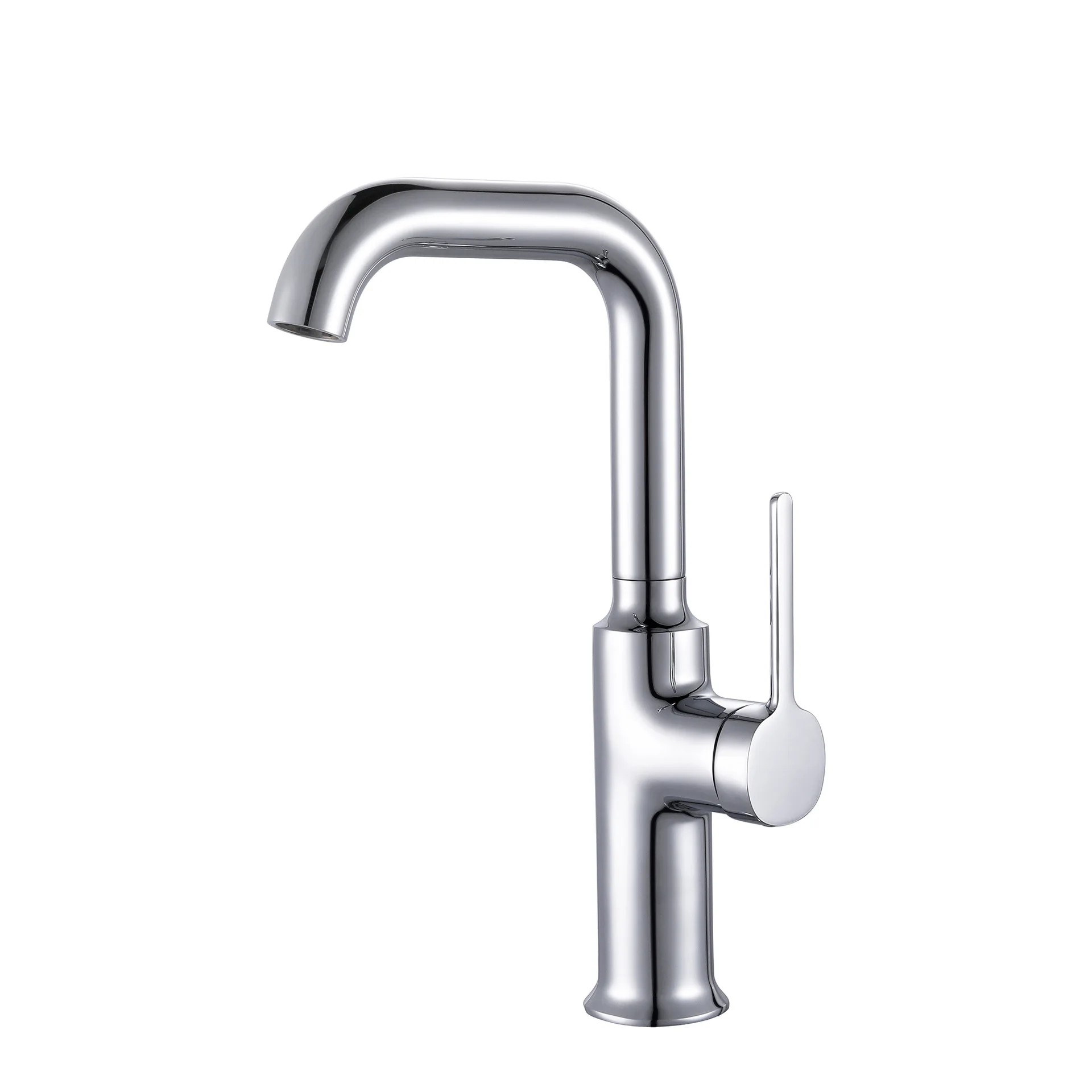 All copper basin kitchen faucet simple air cold and hot water high low