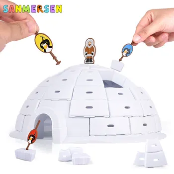 

NEW Funny Kids Toys Penguin Igloo Demolition Novelty Board Games Toys for Children Family Party Interactive Game Plastic Toys