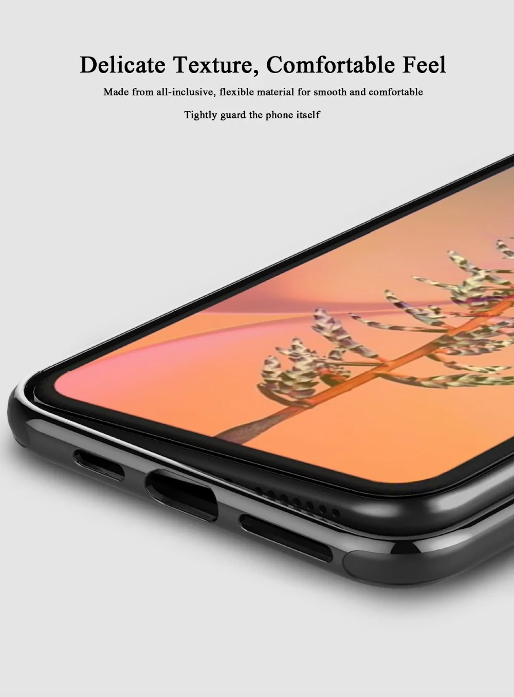 Magnetic Car Holder Case For iPhone SE 2020 TPU Silicone Magnet Case For iPhone 11 Pro Max XR XS Max X 8 7 6S Plus Metal plate (7)