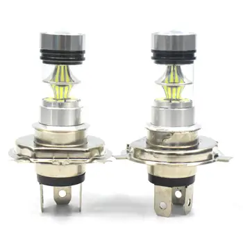 

2pcs Car LED headlights H4 3030 100W light led bulbs lamp LED fog light 6500k 12V