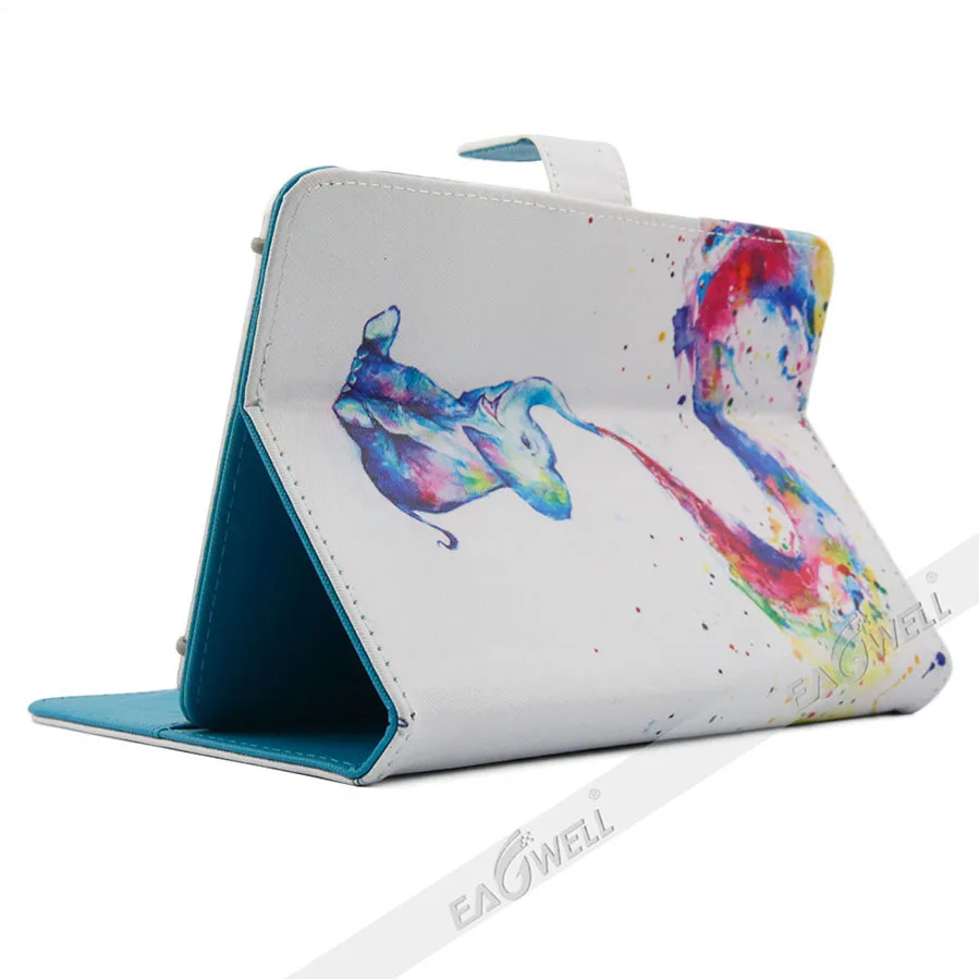 7'' Universal Case for 7 inch Tablet PC Printed Leather Flip Case Stand Cover For iPad mini Amazon Fire HD 7 Samsung Tab A 7 (194)