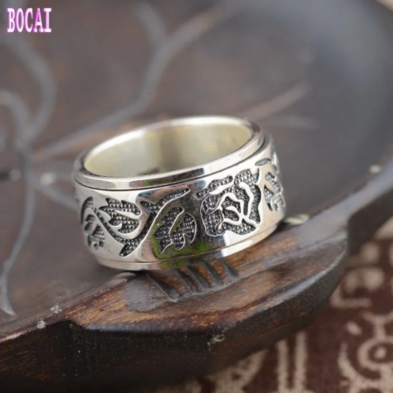 S925 Sterling Silver Ring Silver Jewelry Wholesale Antique Style